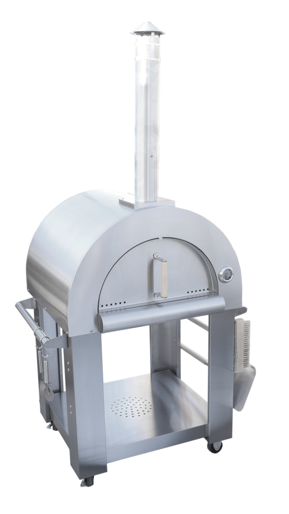 Kokomo 32-Inch Stainless Steel Wood-Fired Pizza Oven