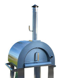 Kokomo 32-Inch Stainless Steel Wood-Fired Pizza Oven